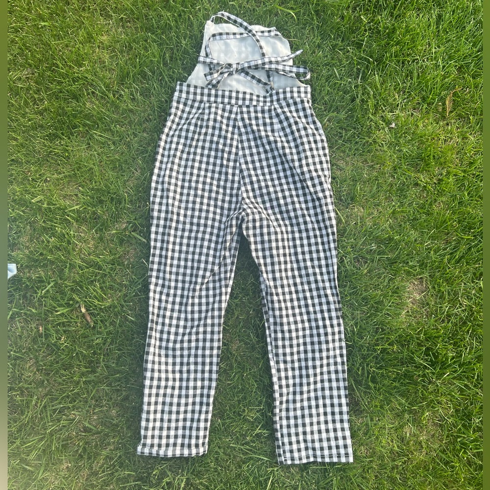 Plaid overalls - Picture 3 of 4